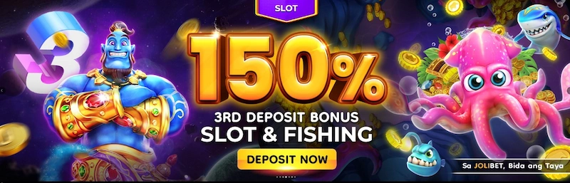 Jolibet Casino's reputable transaction rewards