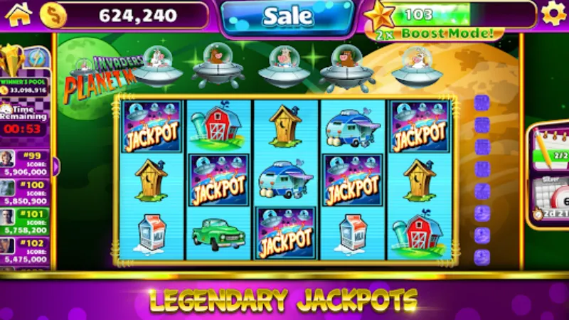 What are the most played jackpot games today?